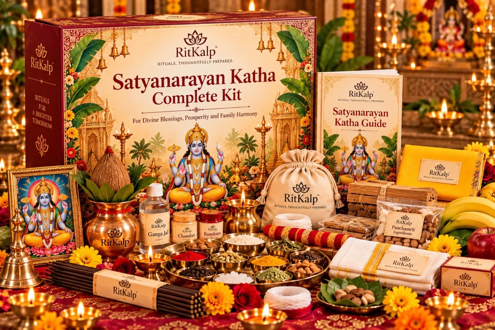 Satyanarayan Katha Complete Kit