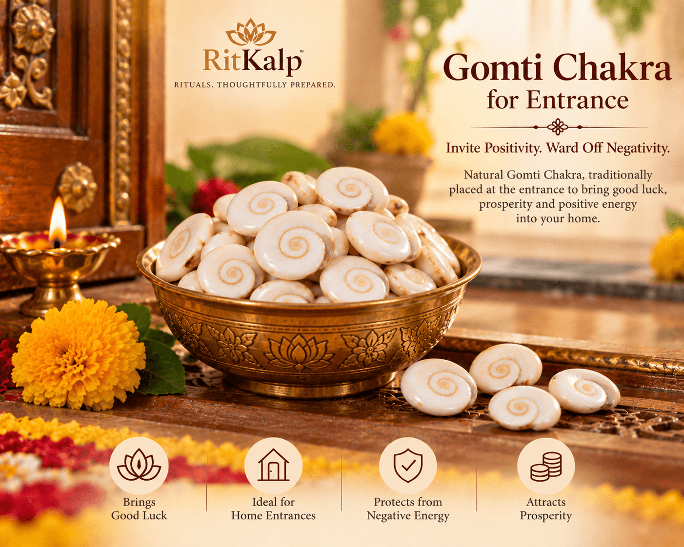 Gomti Chakra for Entrance