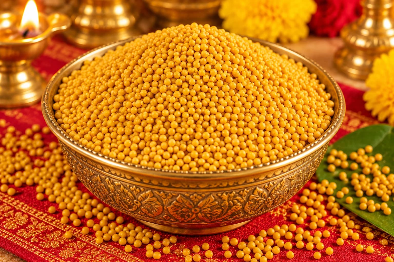 Yellow Mustard Seeds