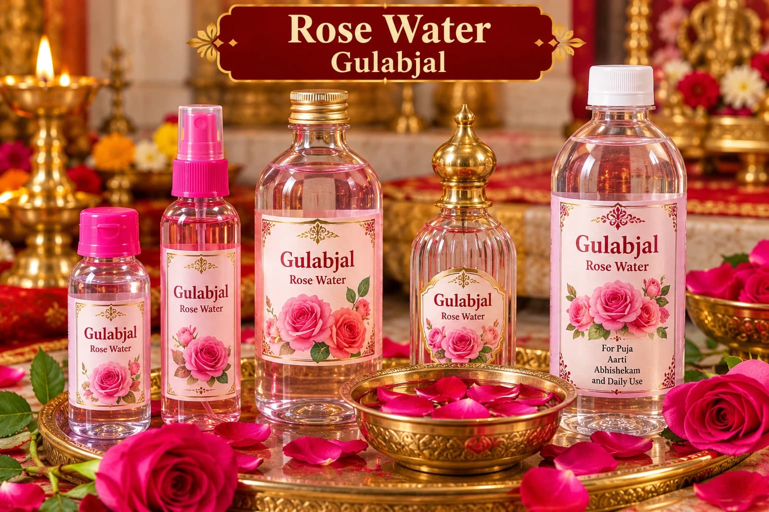 Rose Water Gulabjal